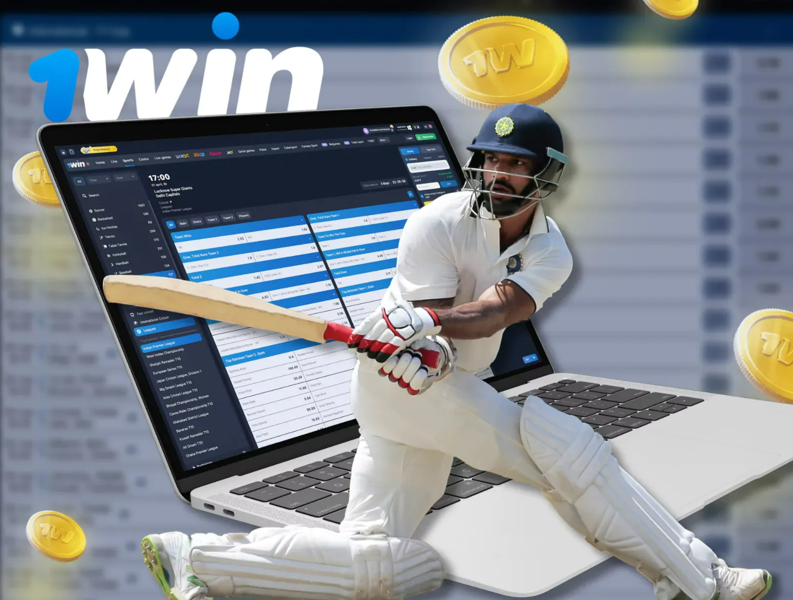 1win cricket